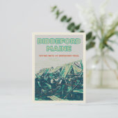 Biddeford Maine USA,  visgebied Briefkaart (Staand voorkant)