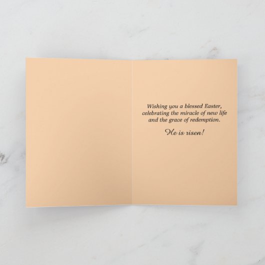 Bidden Afro-Amerikaanse vrouw religieuze Pasen Kaart (Binnen)