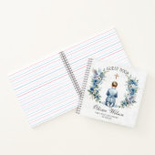 Bidden Boy Eerste Holly Communie Gastenboek Notitieboek (Binnen)
