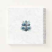 Bidden Boy Eerste Holly Communie Gastenboek Notitieboek (Achterkant)