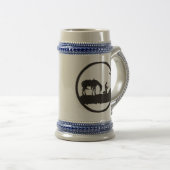 bidden, cowboy, OP BENDED KNEE Bierpul (Voorkant rechts)