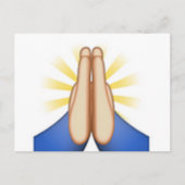 bidden emoji briefkaart (Voorkant)