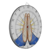 bidden emoji dartbord (Voorkant Links)