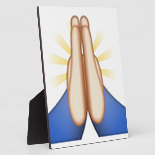 bidden emoji fotoplaat (Zijkant)