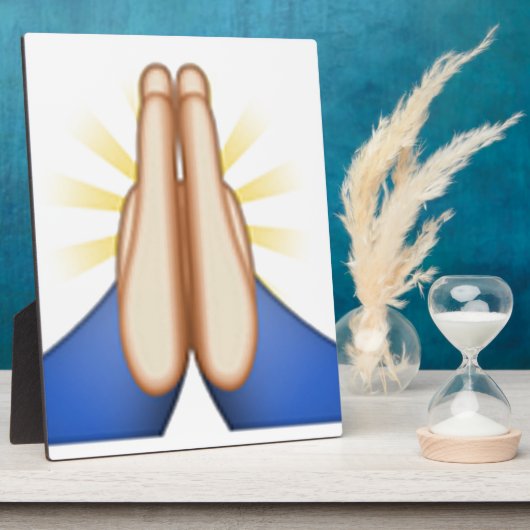 bidden emoji fotoplaat (Zijkant)