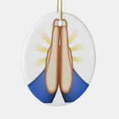 bidden emoji keramisch ornament (Rechts)