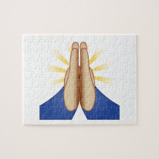 Bidden - Emoji Legpuzzel (Horizontaal)