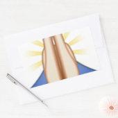 bidden emoji rechthoekige sticker (Envelop)