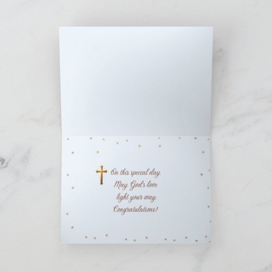 Bidden Engel met Psalm 91:11 Doden Kaart (Binnen)