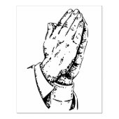 Bidden handen illustratie patroon kunst stempel (Afrduk)