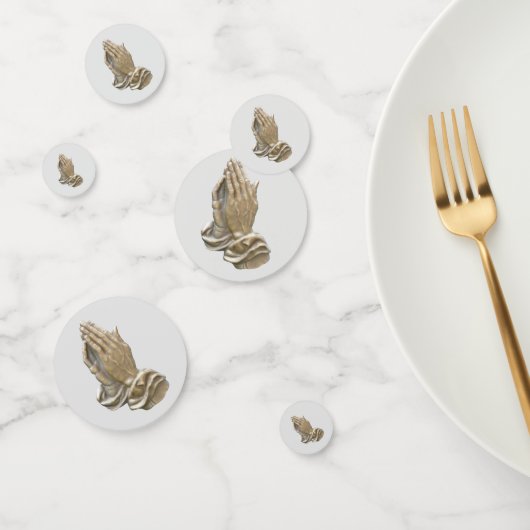 Bidden Handen Katholieke Kerk Communie Confetti (Groep)