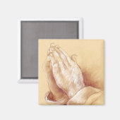 Bidden Handen Magnet (Voorkant / Achterkant)