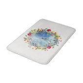 Bidden handen waterverf badmat (Gekanteld)