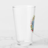 Bidden handen waterverf glas (Rechts)