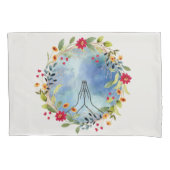 Bidden handen waterverf kussensloop (Voorkant)