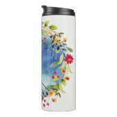 Bidden handen waterverf thermosbeker (Geroteerd rechts)