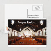 Bidden helpt Briefkaart (Voorkant / Achterkant)