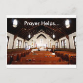 Bidden helpt Briefkaart (Voorkant)