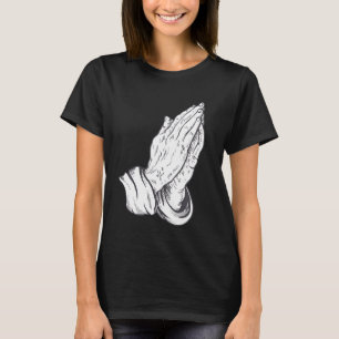 Bidden Jezus Handen T-shirt
