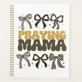 Bidden Mama Croquette Bow Affirmatie Bloemen Planner (Voorkant)