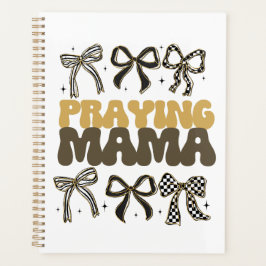 Bidden Mama Croquette Bow Affirmatie Bloemen Planner