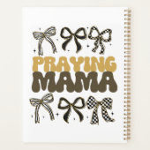 Bidden Mama Croquette Bow Affirmatie Bloemen Planner (Achterkant)
