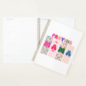 Bidden Mama Croquette Bow Affirmatie Bloemen Planner (Display)