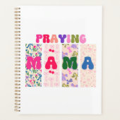 Bidden Mama Croquette Bow Affirmatie Bloemen Planner (Voorkant)
