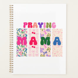 Bidden Mama Croquette Bow Affirmatie Bloemen Planner