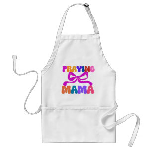 Bidden Mama Croquette Bow Standaard Schort