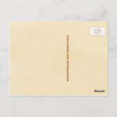 Bidden Mantis Bedankt geven Briefkaart (Achterkant)