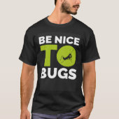 Bidden Mantis Bug Mantises Preying Insecten T-shirt (Voorkant)