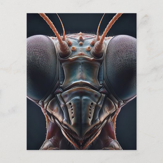 Bidden Mantis Close-up Macro (Voorkant)