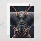 Bidden Mantis Close-up Macro Briefkaart (Voorkant / Achterkant)