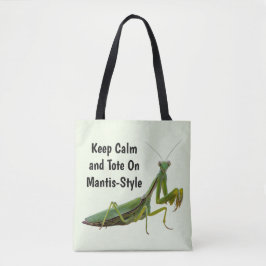 Bidden Mantis gepersonaliseerd Tote Bag