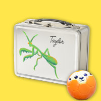 Bidden Mantis in Heldergroen gepersonaliseerd