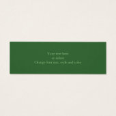 Bidden Mantis Natuur Mini Bladwijzer Mini Visitekaartjes (Achterkant)