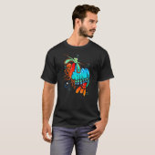 Bidden Mantis Peacock Mantis Garnalen T-shirt (Voorkant volledig)