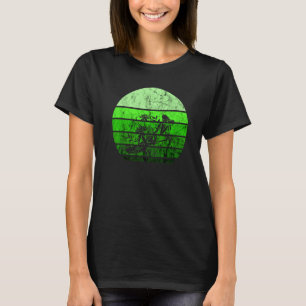 Bidden Mantis Retro Groene Mantis Insect B T-shirt