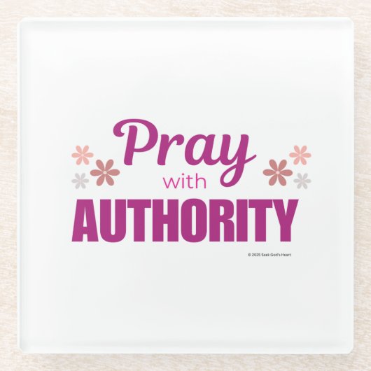 Bidden met de Onderzetters van de Autoriteit (Voorkant)