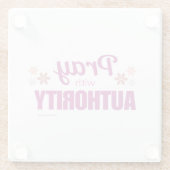 Bidden met de Onderzetters van de Autoriteit (Achterkant)