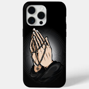 Bidden met Komboskini orthodox iPhone 15 Pro Max Hoesje