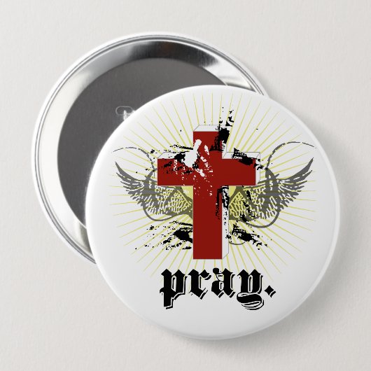 bidden ronde button 4,0 cm (Voorkant /achterkant)