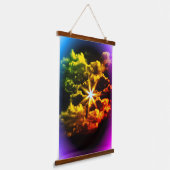 Bidden tapijt hangend wandkleed (Gebogen)