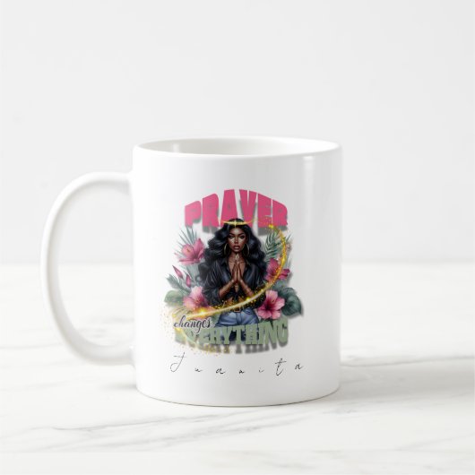 Bidden verandert alles Inspirerend Koffiemok (Links)