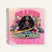 Bidden verandert alles Inspirerend Notitieboek (Voorkant)