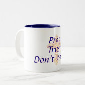 Bidden - Vertrouwen - Maak je geen zorgen - Mok (Voorkant links)