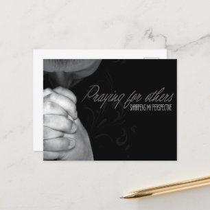 "Bidden voor anderen" Motivatie Affirmatie Briefkaart