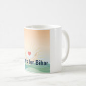 Bidden voor Bihar koffiemok (Voorkant rechts)