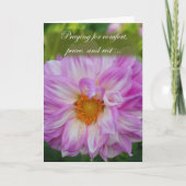 Bidden voor comfort kaart (Voorkant)